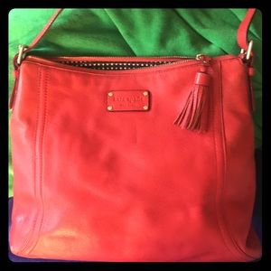 Kate spade. New York Purse. Hobo Bag. Red.